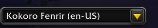 Screenshot of Kokoro Fenrir (en-US) selected in the voice dropdown